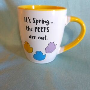 Easter Peeps Mug. It's spring... The peeps are out mug Deb Eiseman